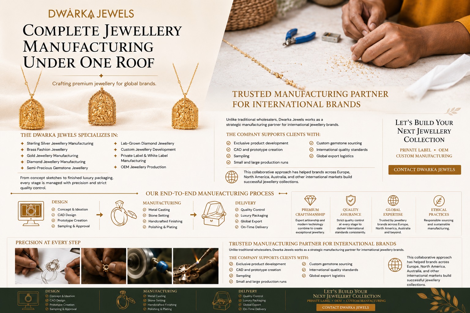 Complete Jewellery Manufacturing Under One Roof