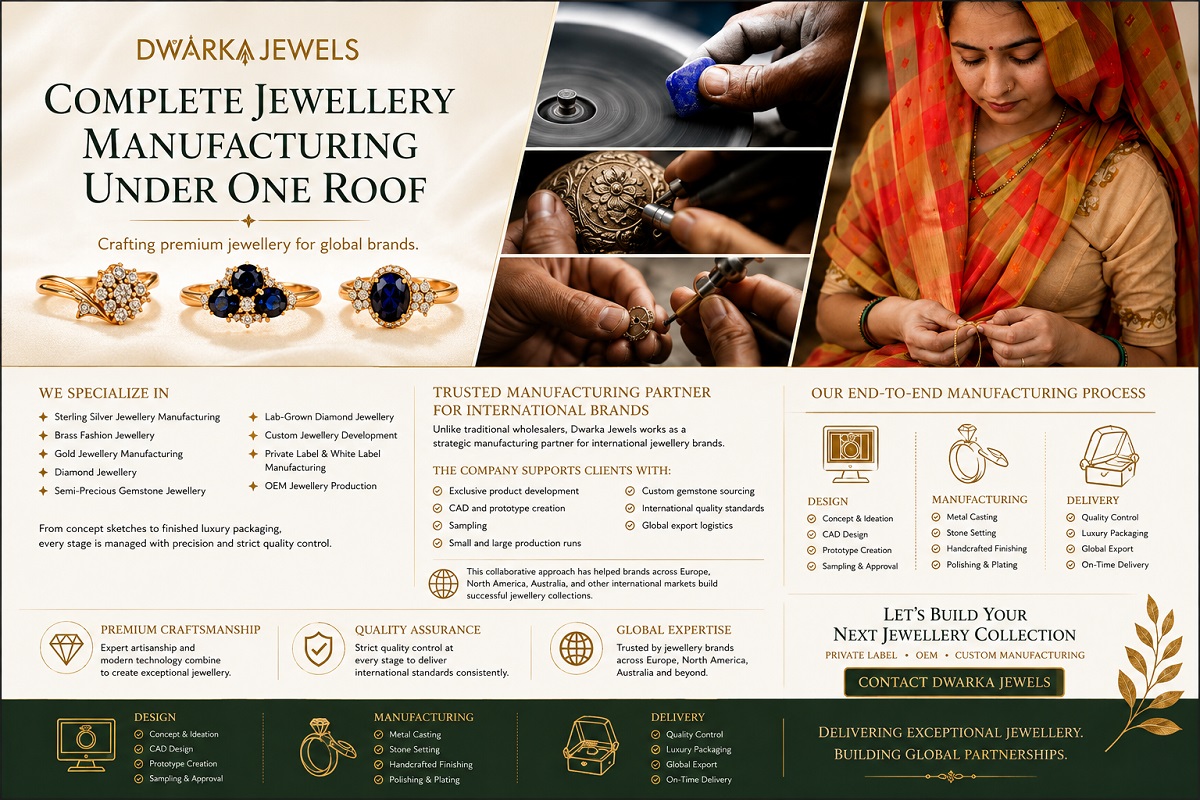 Jewelry Manufacturing Partner for Brand Growth