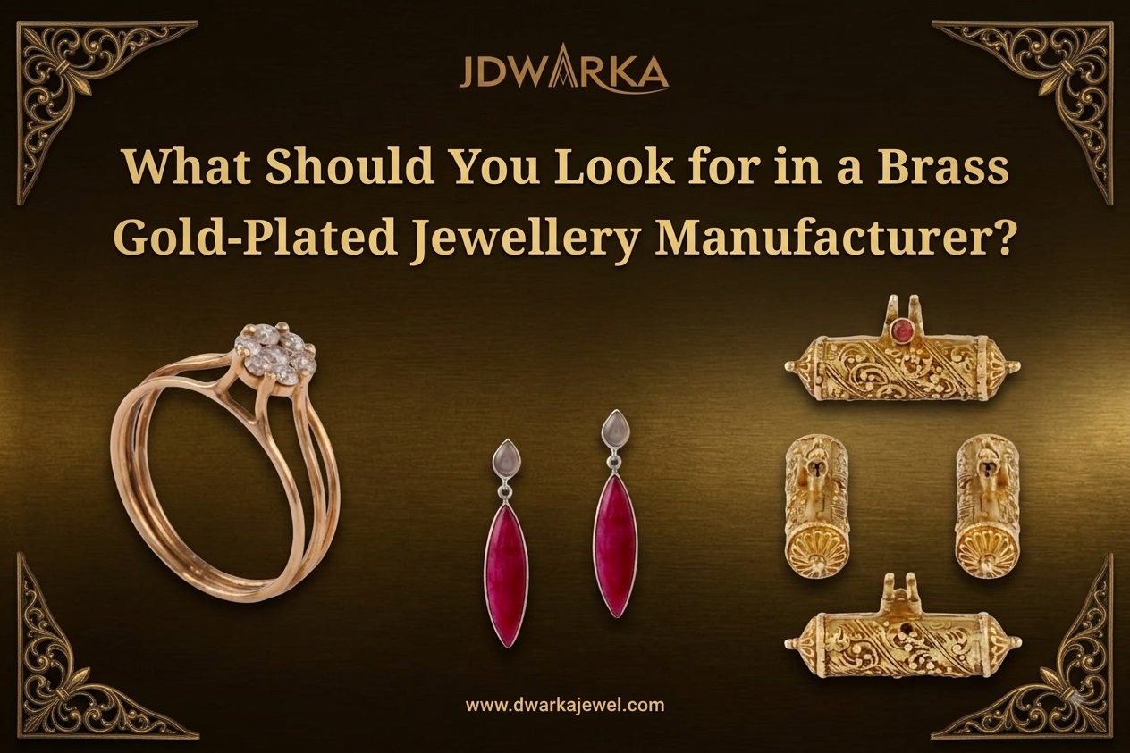 Brass gold-plated jewellery manufacturer
