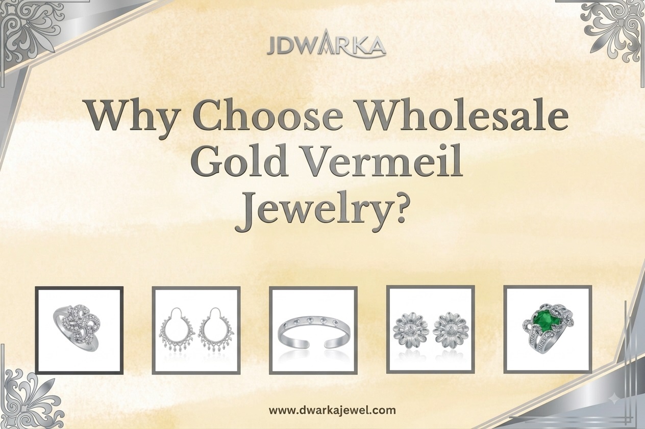 Wholesale gold vermeil jewelry collection