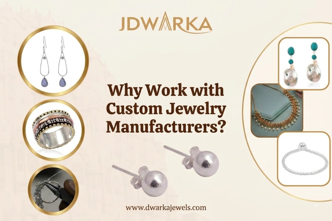 Custom jewelry manufacturing process