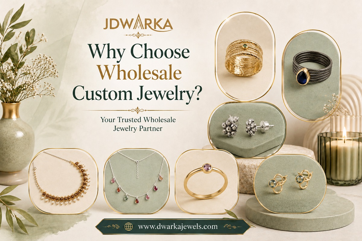 Wholesale custom jewelry collection for bulk buyers