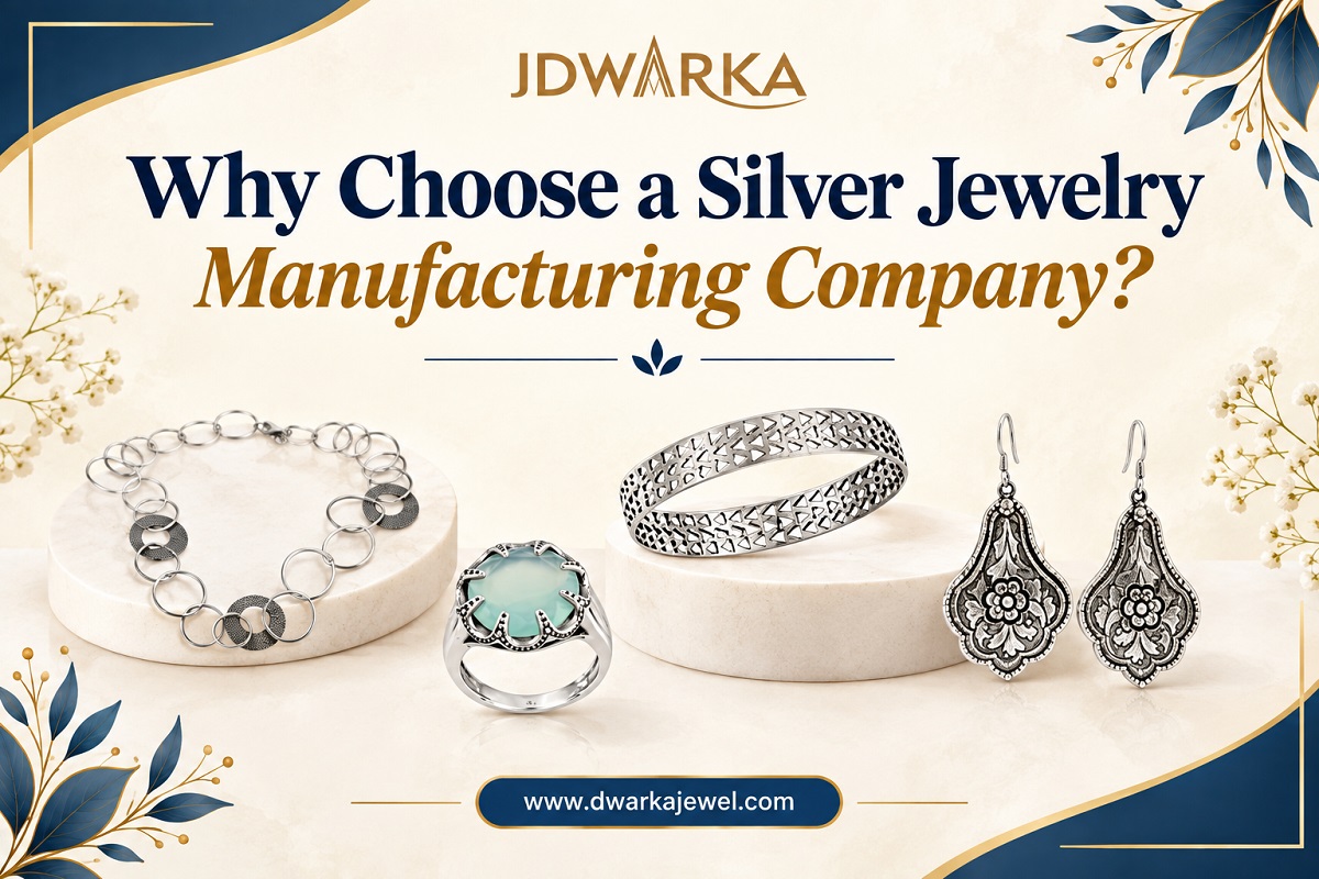 Silver jewelry manufacturing company